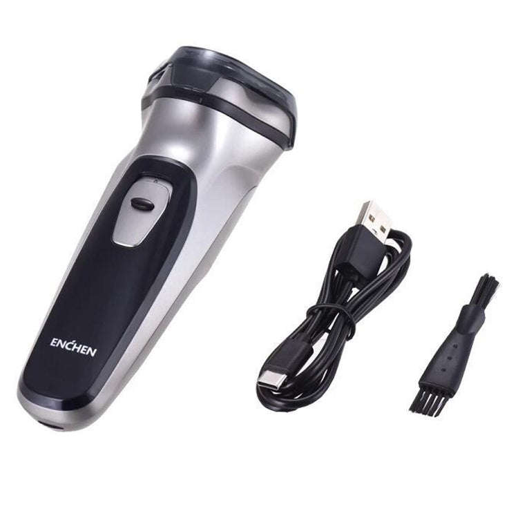Original Xiaomi ENCHEN Water Proof Triple Rotary Double Ring Blade Shaving Head Electric Recharge...