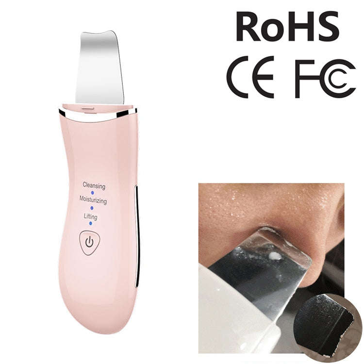 BLK-D016 Ultrasonic Beauty Shovel Skin Machine Vibration Household Facial Cleaning and Washing Ma...
