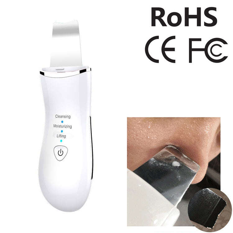 BLK-D016 Ultrasonic Beauty Shovel Skin Machine Vibration Household Facial Cleaning and Washing Ma...