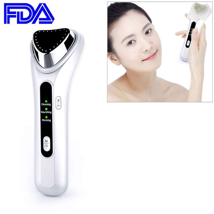 BLK-D020 Ion Import and Export Instrument Facial Beauty Massage Instrument Heating Vibration Ffac...