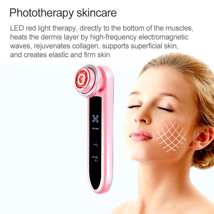 BLK-D919 RF Instrument Facial Vibration Compact Lifting Massager Micro Current Beauty Instrument(...