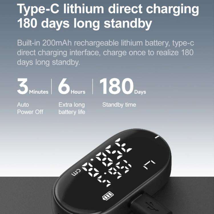 Original Xiaomi Youpin DUKA ATuMan Q2 Electronic Ruler Portable Digital Wheel Tape Measure Tool (...