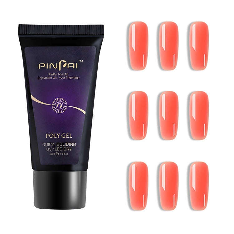 30g Nail Glue Manicure Art Rapid Extension Glue Painless Gel Extended Nail Builder Phototherapy C...