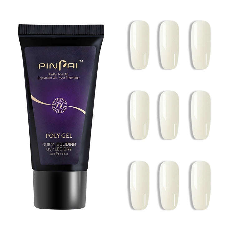 30g Nail Glue Manicure Art Rapid Extension Glue Painless Gel Extended Nail Builder Phototherapy C...