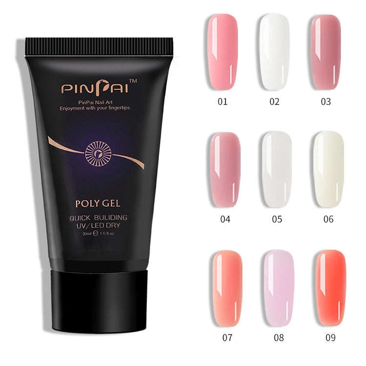 30g Nail Glue Manicure Art Rapid Extension Glue Painless Gel Extended Nail Builder Phototherapy C...