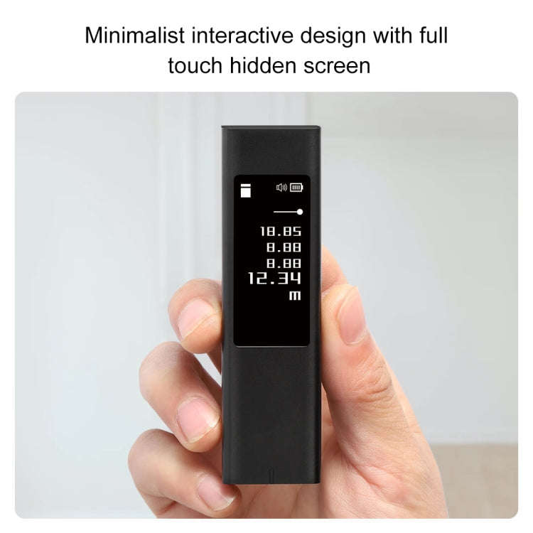 Original Xiaomi Youpin DUKA LS5 Touch Screen High-precision Infrared Laser Rangefinder (Black)