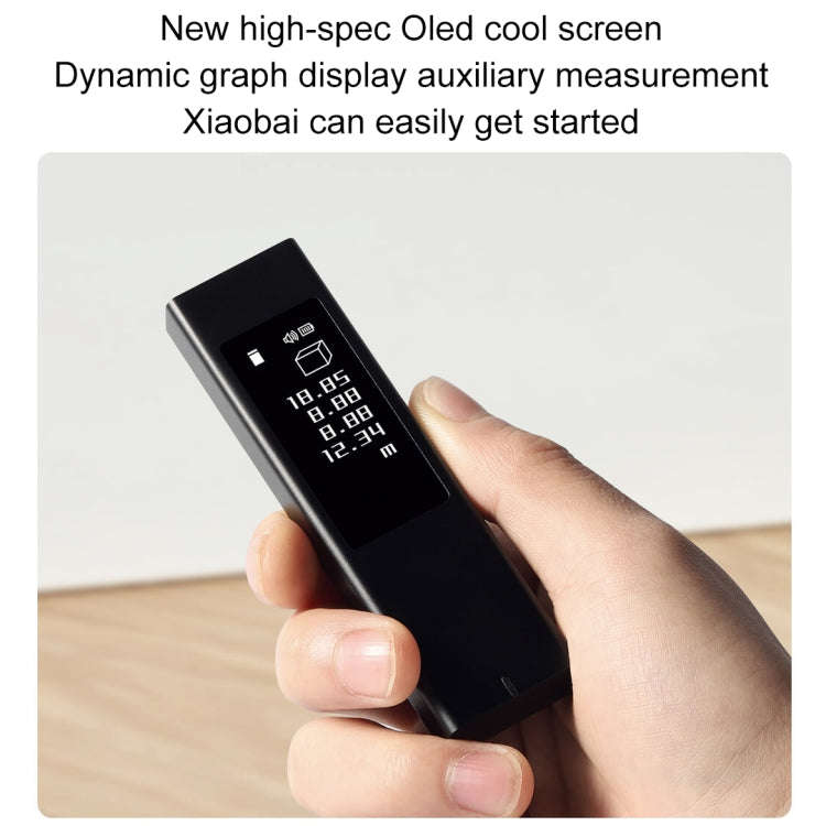 Original Xiaomi Youpin DUKA LS5 Touch Screen High-precision Infrared Laser Rangefinder (Black)