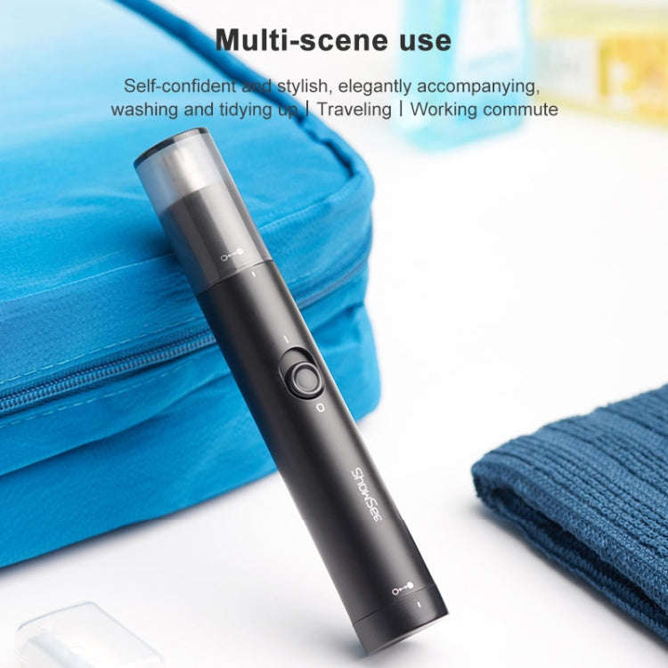 Original Xiaomi Youpin ShowSee DC 1.5V 2W Portable Waterproof Safe Electric Nose Hair Trimmer Sha...