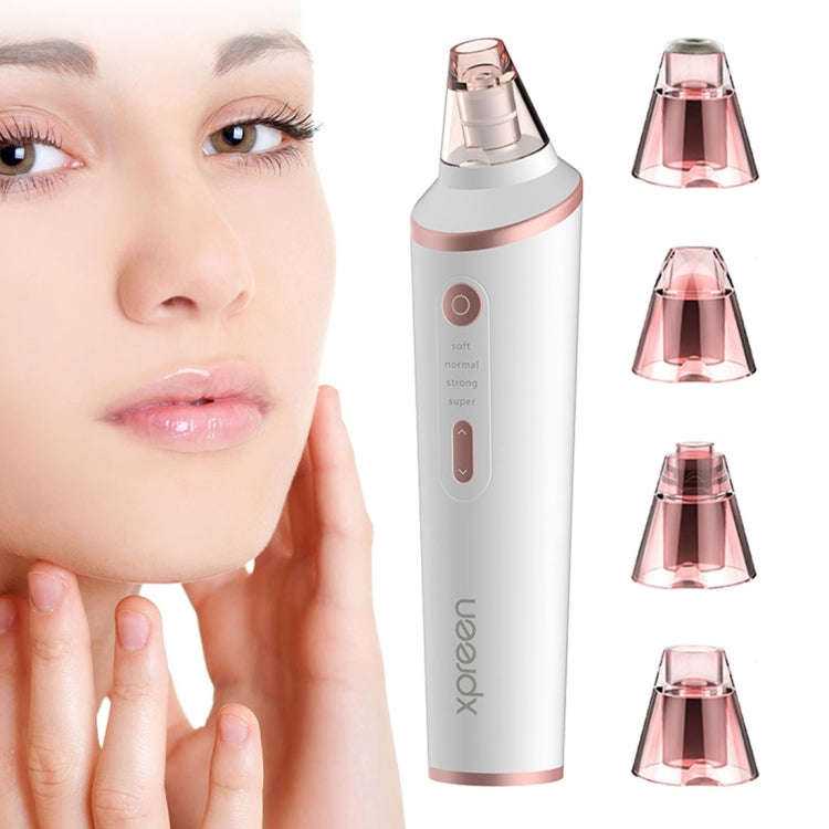 XPREEN XPRE037 Wireless Charging  Multi-function Blackhead Extractor Pore Cleanser with Four Prob...