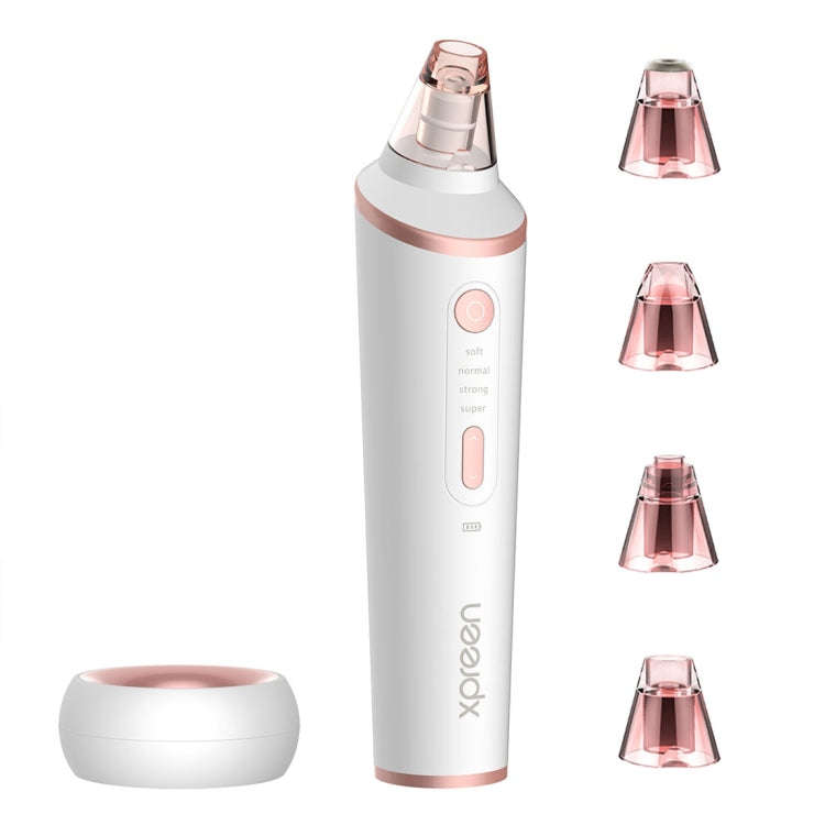 XPREEN XPRE037 Wireless Charging  Multi-function Blackhead Extractor Pore Cleanser with Four Prob...