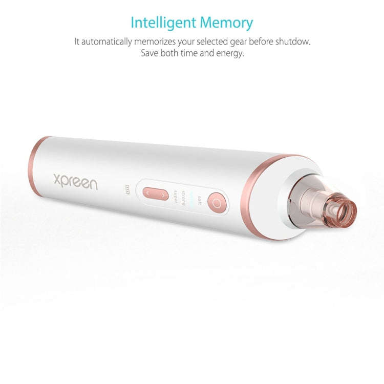 XPREEN XPRE037 Wireless Charging  Multi-function Blackhead Extractor Pore Cleanser with Four Prob...