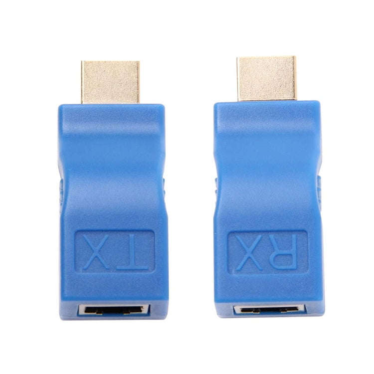 HDMI to RJ45 Extender Adapter (Receiver & Transmitter) by Cat-5e/6 Cable, Transmission Distance: ...