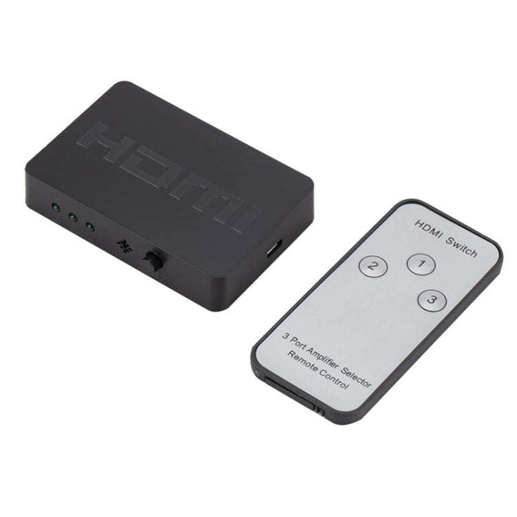 ZMT043 HDMI Switch 3 into 1 out 3D 1080P Video Switch with Remote Control