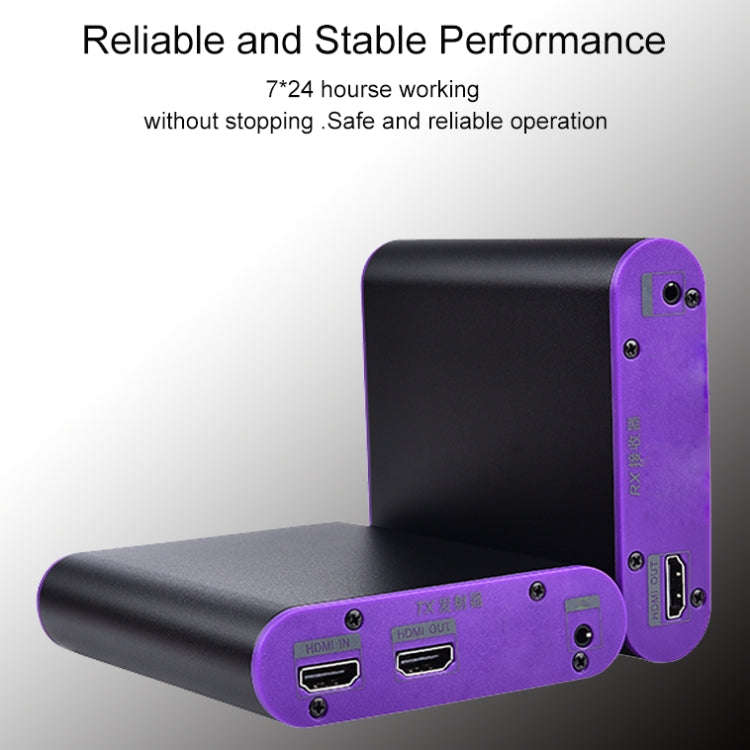 CAT872 HDMI Extender (Receiver & Sender) over CAT5e/CAT6 Cable , Transmission Distance: 200m (EU ...