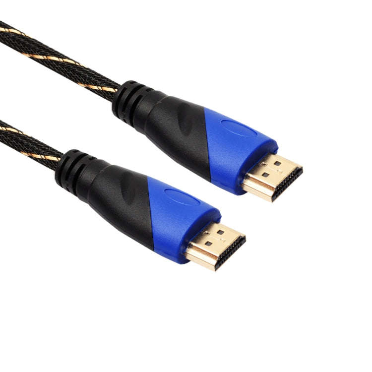 3m HDMI 1.4 Version 1080P Woven Net Line Blue Black Head HDMI Male to HDMI Male Audio Video Conne...