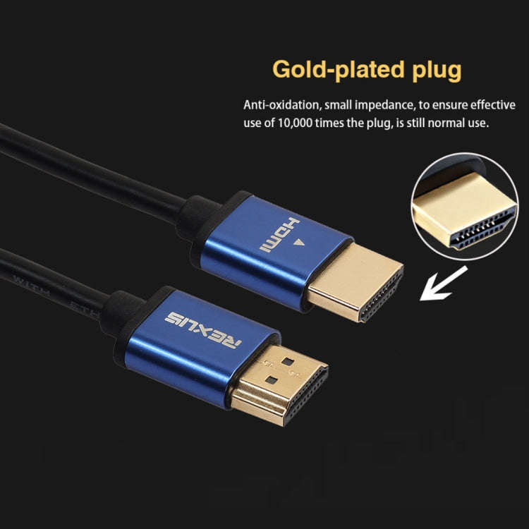 3m HDMI 1.4 Version 1080P Aluminium Alloy Shell Line Head HDMI Male to HDMI Male Audio Video Conn...