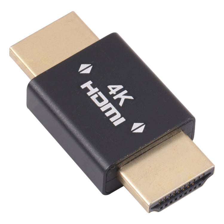 Gold-plated Head Male to Male HDMI Adapter(Black)