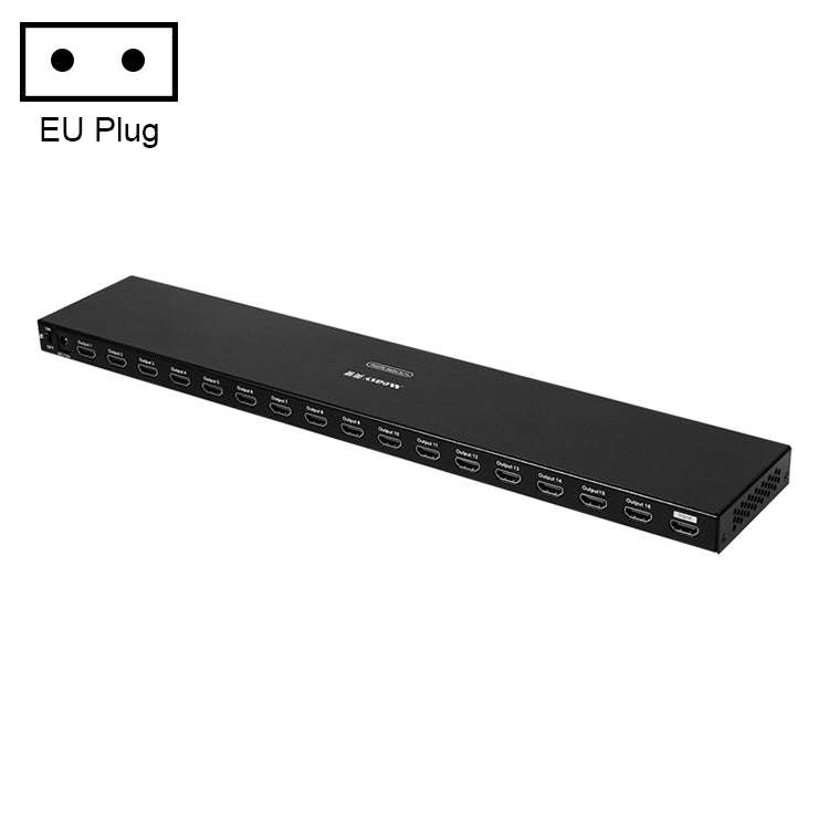 Measy SPH116 1 to 16 4K HDMI 1080P Simultaneous Display Splitter(EU Plug)