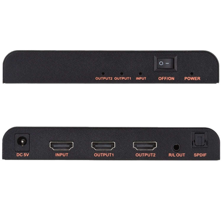 CY-041 1X2 HDMI 2.0 4K/60Hz Splitter, EU Plug