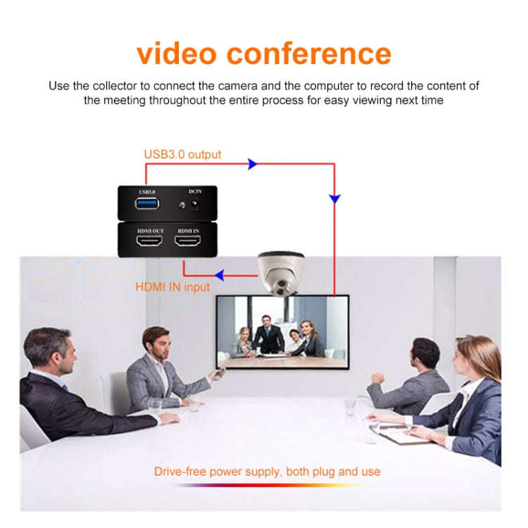 EC289 4K HDMI USB3.0 HD Video Capture Recorder Box
