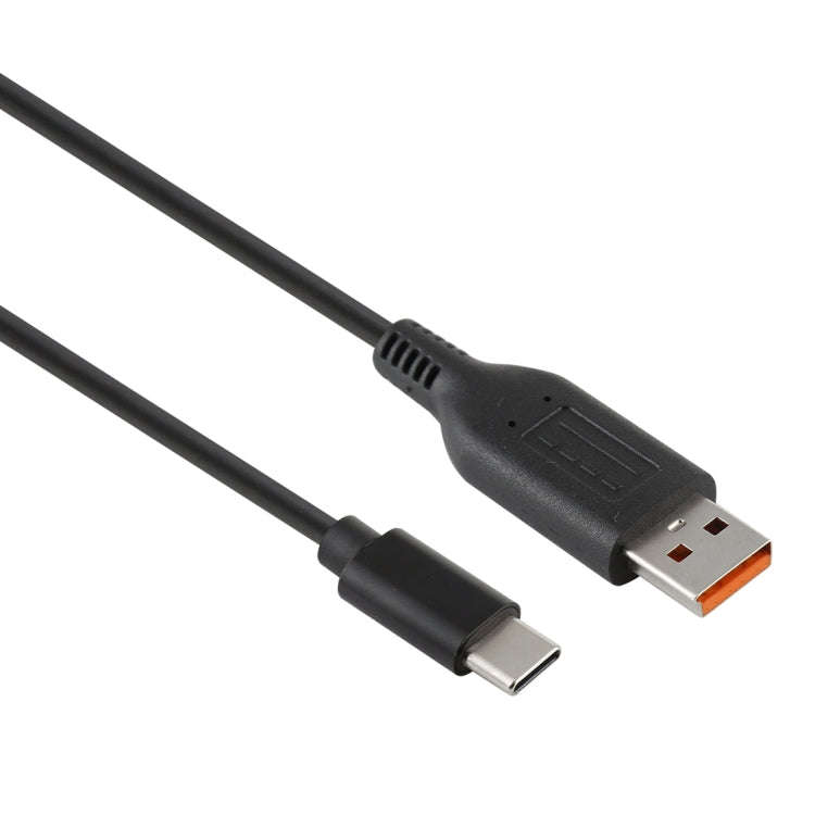 Yoga 3 Interface to Type-C / USB-C Male Power Adapter Charger Cable for Lenovo Yoga 3, Length: Ab...
