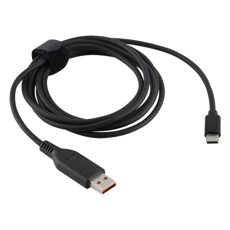 Yoga 3 Interface to Type-C / USB-C Male Power Adapter Charger Cable for Lenovo Yoga 3, Length: Ab...