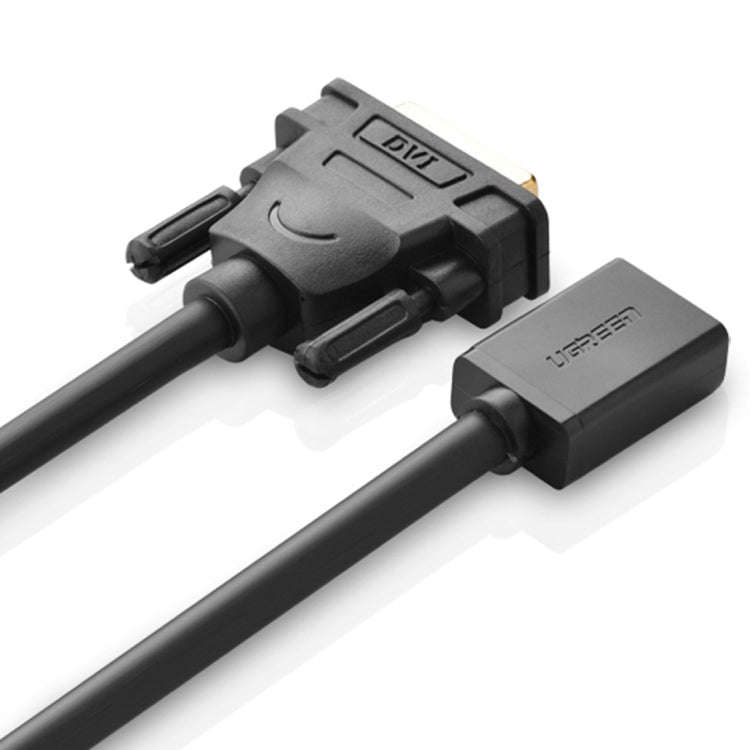UGREEN DVI D(24+1) Male to HDMI Male HD 2K Two-way Interchanging Line,Length: 1.5m