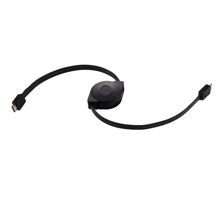 1m HDMI Male to HDMI Male Retractable Video Audio Connector Adapter Cable with Mini HDMI & Micro ...