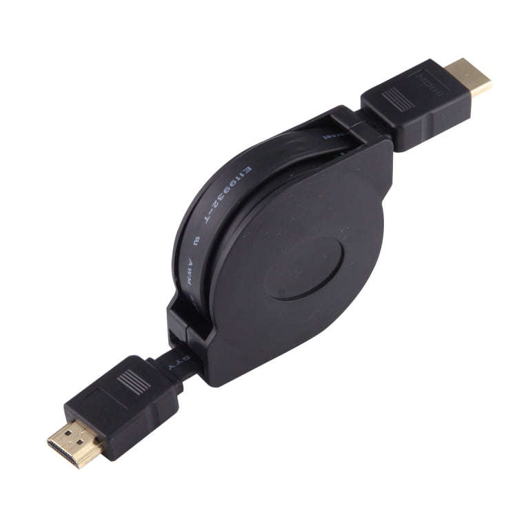 1m HDMI Male to HDMI Male Retractable Video Audio Connector Adapter Cable with Mini HDMI & Micro ...