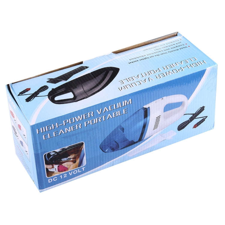 12V 60W Wet And Dry Car Vacuum Cleaner(Blue)