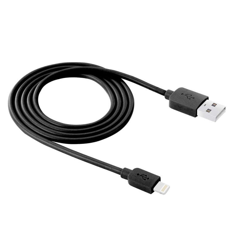 HAWEEL 1m High Speed 35 Cores 8 Pin to USB Sync Charging Cable for iPhone, iPad(Black)