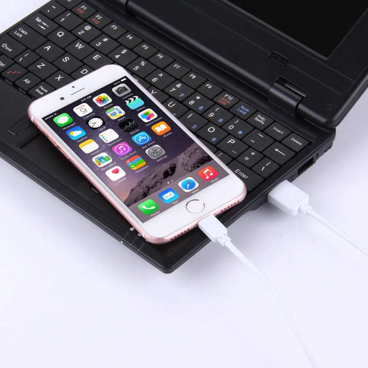 HAWEEL 1m High Speed 35 Cores 8 Pin to USB Sync Charging Cable for iPhone, iPad(White)