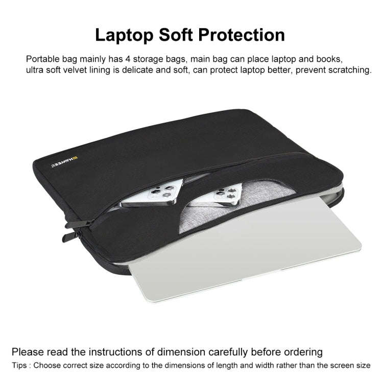 HAWEEL 13-15 inch Laptop Handbag For Macbook, Samsung, Lenovo, Sony, DELL Alienware, CHUWI, ASUS,...
