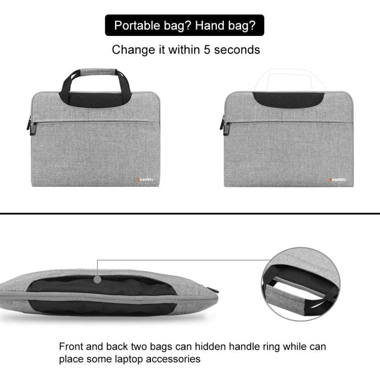 HAWEEL 13-15 inch Laptop Handbag For Macbook, Samsung, Lenovo, Sony, DELL Alienware, CHUWI, ASUS,...