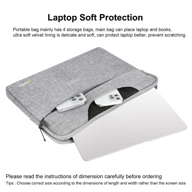 HAWEEL 13-15 inch Laptop Handbag For Macbook, Samsung, Lenovo, Sony, DELL Alienware, CHUWI, ASUS,...