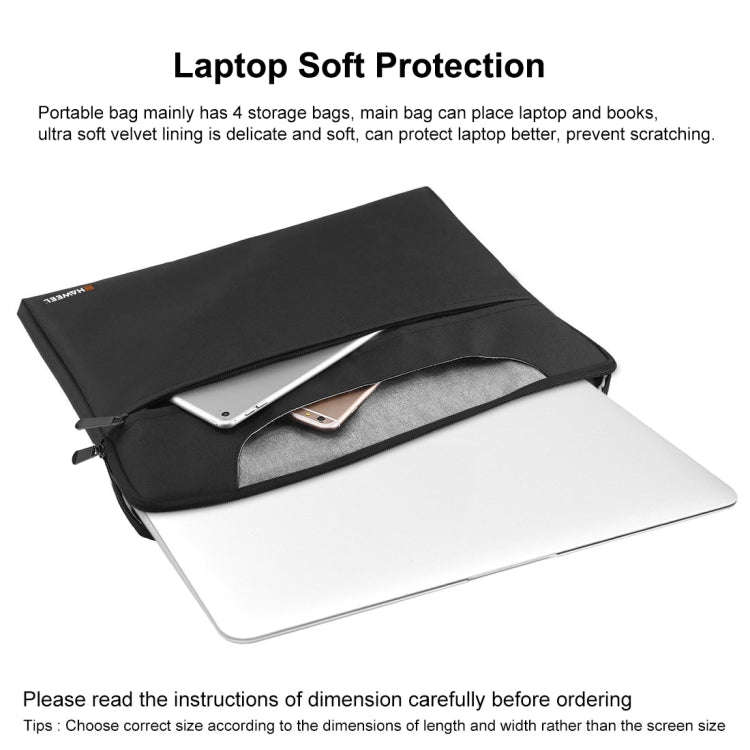 HAWEEL 15-17 inch Laptop Handbag For Macbook, Samsung, Lenovo, Sony, DELL Alienware, CHUWI, ASUS ...
