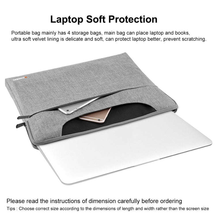 HAWEEL 15-17 inch Laptop Handbag For Macbook, Samsung, Lenovo, Sony, DELL Alienware, CHUWI, ASUS ...