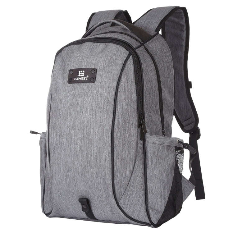 HAWEEL 14W Foldable Removable Solar Power Outdoor Portable Canvas Dual Shoulders Laptop Backpack,...