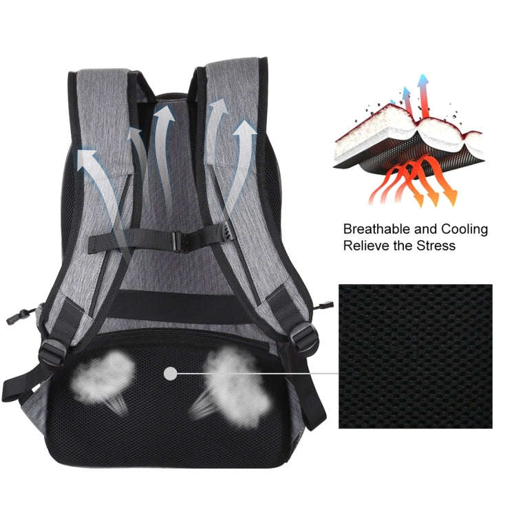 HAWEEL 14W Foldable Removable Solar Power Outdoor Portable Canvas Dual Shoulders Laptop Backpack,...
