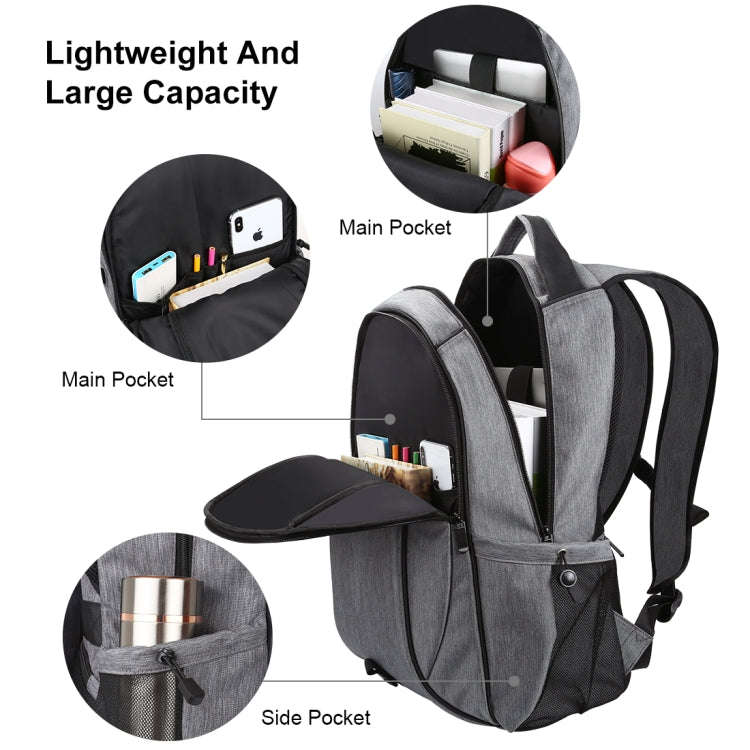 HAWEEL 14W Foldable Removable Solar Power Outdoor Portable Canvas Dual Shoulders Laptop Backpack,...
