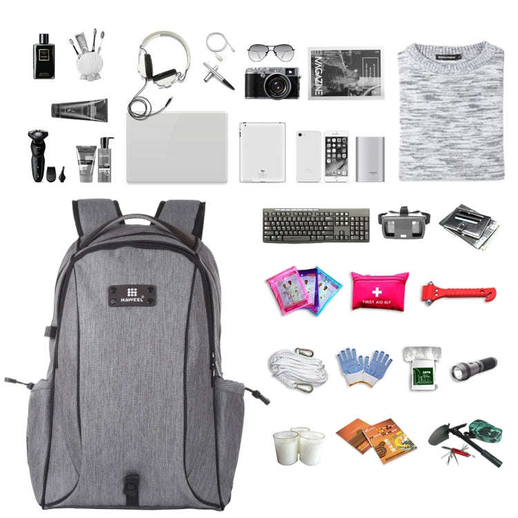 HAWEEL 14W Foldable Removable Solar Power Outdoor Portable Canvas Dual Shoulders Laptop Backpack,...