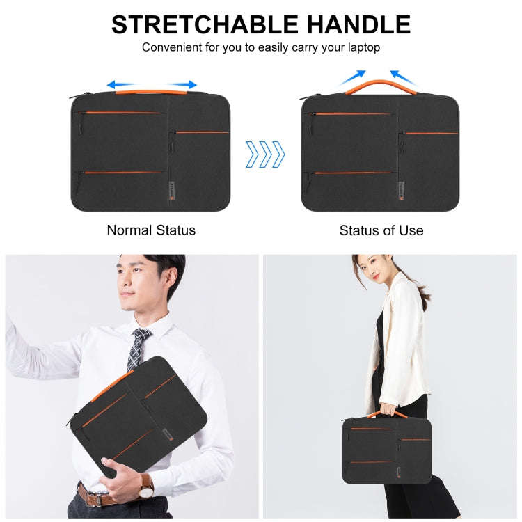 HAWEEL 13.0 inch Sleeve Case Zipper Briefcase Laptop Handbag For Macbook, Samsung, Lenovo Thinkpa...