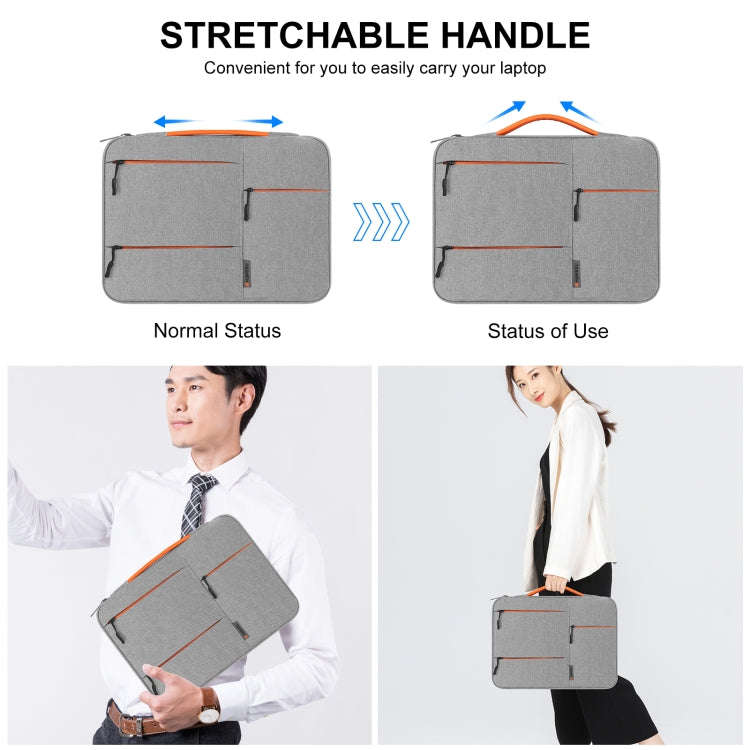 HAWEEL 13.0 inch Sleeve Case Zipper Briefcase Laptop Handbag For Macbook, Samsung, Lenovo Thinkpa...
