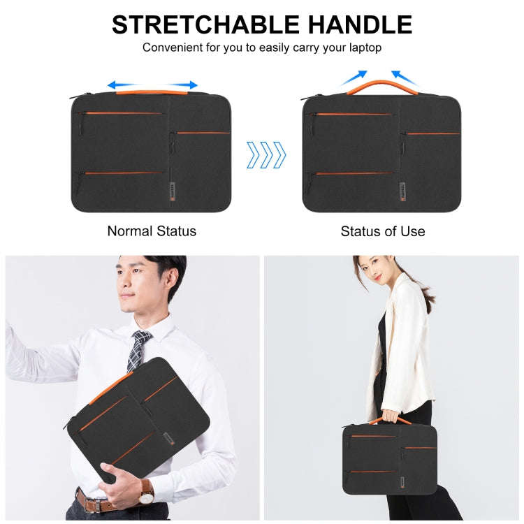 HAWEEL 14.0 inch-15.0 inch Laptop Sleeve Case Zipper Briefcase Handbag For Macbook, Samsung, Leno...