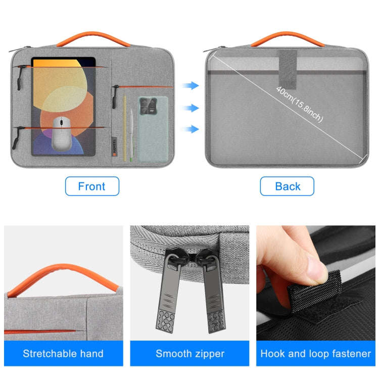 HAWEEL 14.0 inch-15.0 inch Laptop Sleeve Case Zipper Briefcase Handbag For Macbook, Samsung, Leno...
