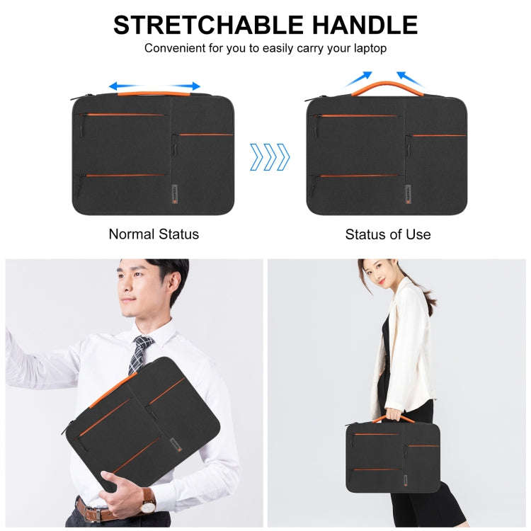 HAWEEL 15.0 inch Sleeve Case Zipper Briefcase Laptop Handbag For Macbook, Samsung, Lenovo Thinkpa...