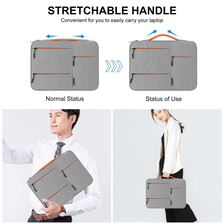 HAWEEL 15.0 inch Sleeve Case Zipper Briefcase Laptop Handbag For Macbook, Samsung, Lenovo Thinkpa...