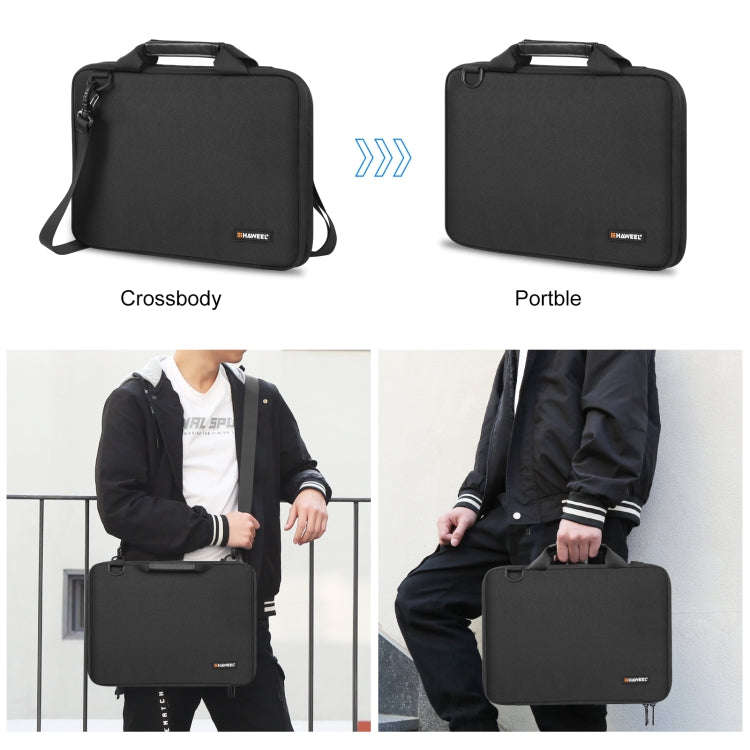 HAWEEL 13.0 inch-14.0 inch Briefcase Crossbody Laptop Bag For Macbook, Lenovo Thinkpad, ASUS, HP(...