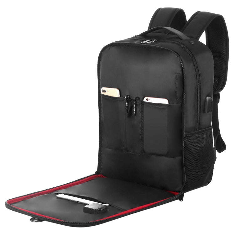 HAWEEL 14W Solar Panel Power Backpack Laptop Bag with Handle and 5V / 2.1A Max USB Charging Port(...