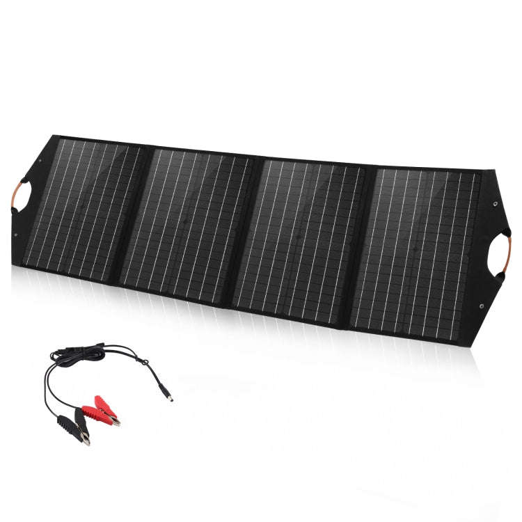HAWEEL 100W Foldable Solar Panel Charger Travel Folding Bag (Black)